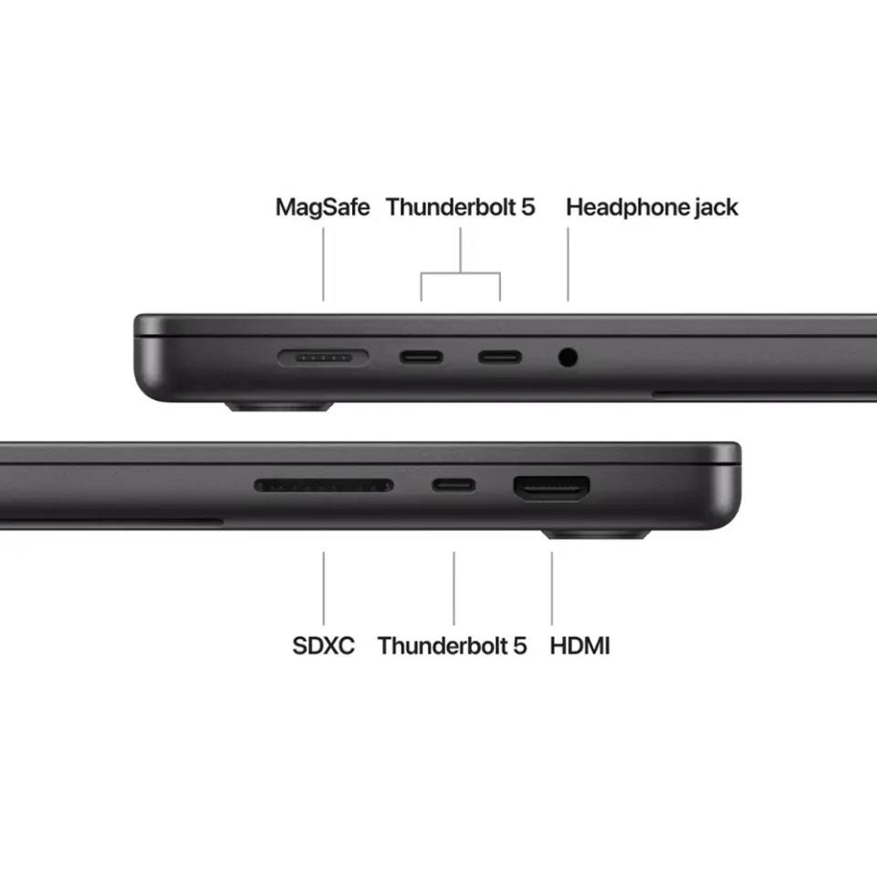Apple MacBook Pro 14" Apple M4 Pro Chip Built for Apple Intelligence - 24GB Memory - 1TB SSD - Space Black - Image 7