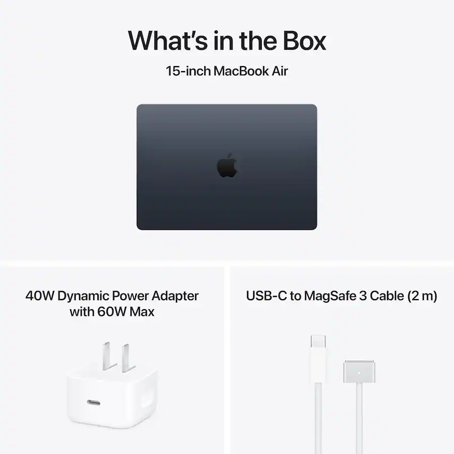 Apple 15-inch MacBook Air M5 10-core CPU 10-core GPU 16GB Memory 512GB SSD-Midnight - Image 6
