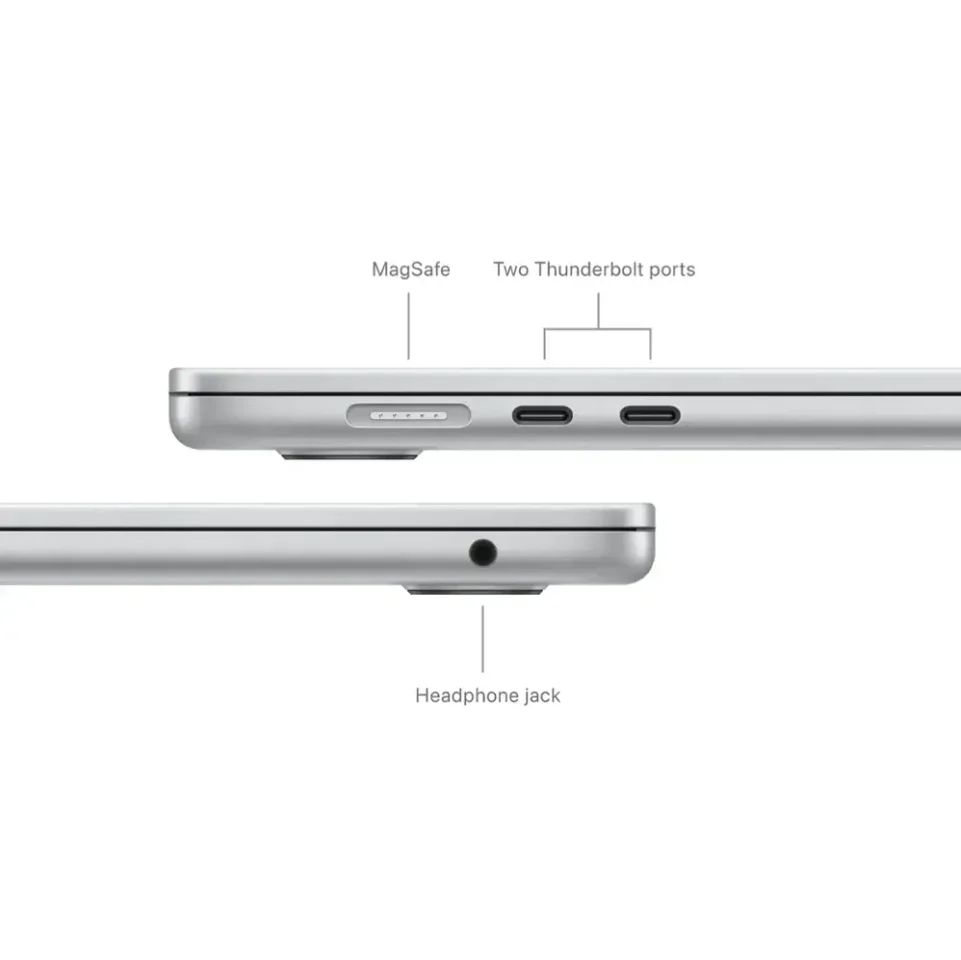 Apple MacBook Air 15" Apple M3 Chip Built for Apple Intelligence - 24GB Memory - 512GB SSD - Silver - Image 6