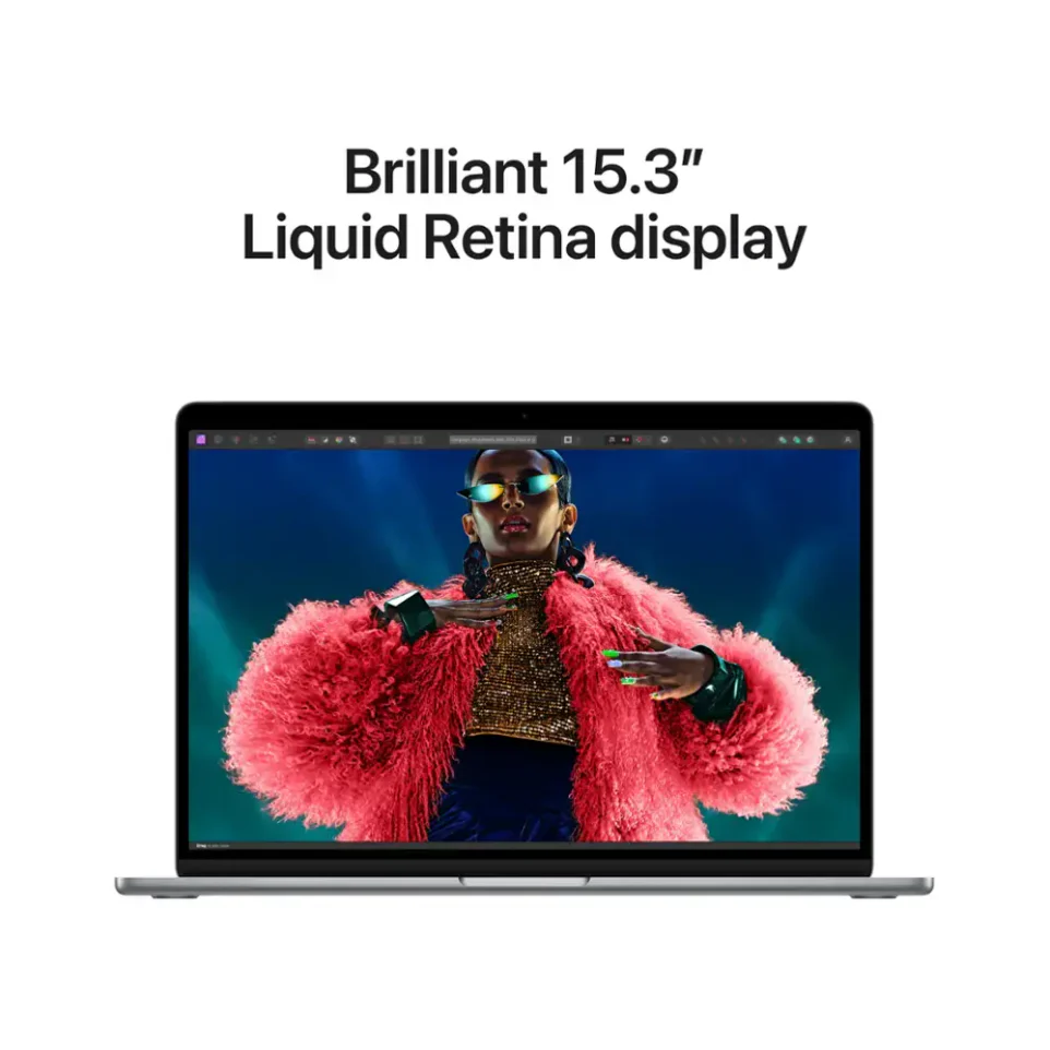 Apple MacBook Air 15" Apple M3 Chip Built for Apple Intelligence - 24GB Memory - 512GB SSD - Space Gray - Image 4