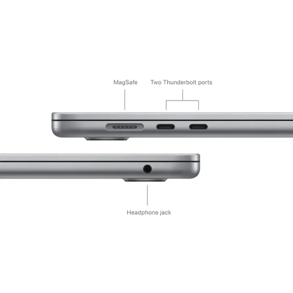 Apple MacBook Air 15" Apple M3 Chip Built for Apple Intelligence - 24GB Memory - 512GB SSD - Space Gray - Image 6