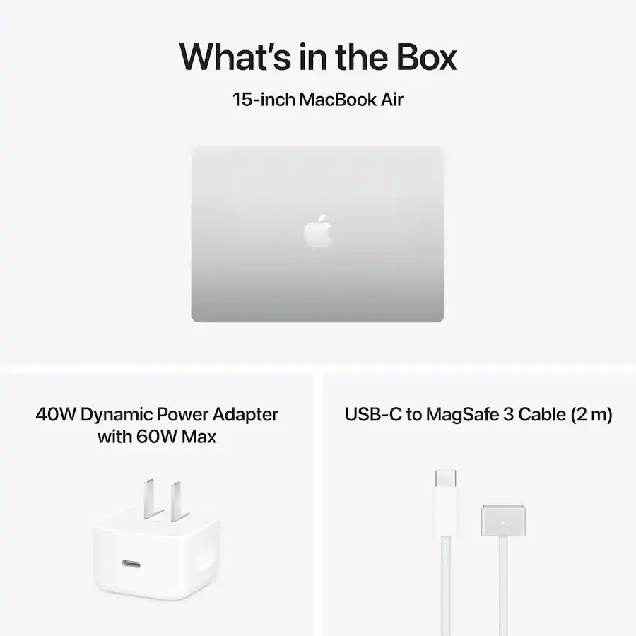 Apple 15-inch MacBook Air M5 10-core CPU 10-core GPU 16GB Memory 1TB SSD-Silver - Image 6