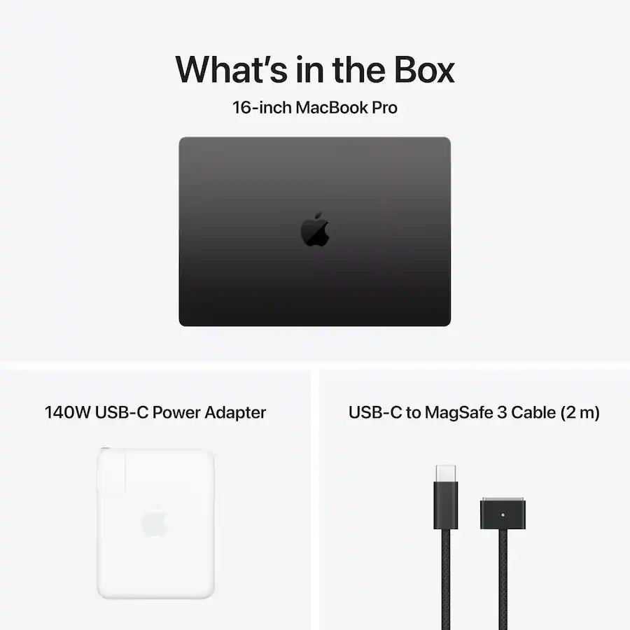 Apple 16-inch MacBook Pro M5 18-core CPU 20-core GPU 24GB Memory 1TB SSD-Space Black - Image 6