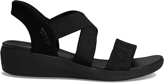 Skechers Womens Arya-Very Demure Wedge Sandals