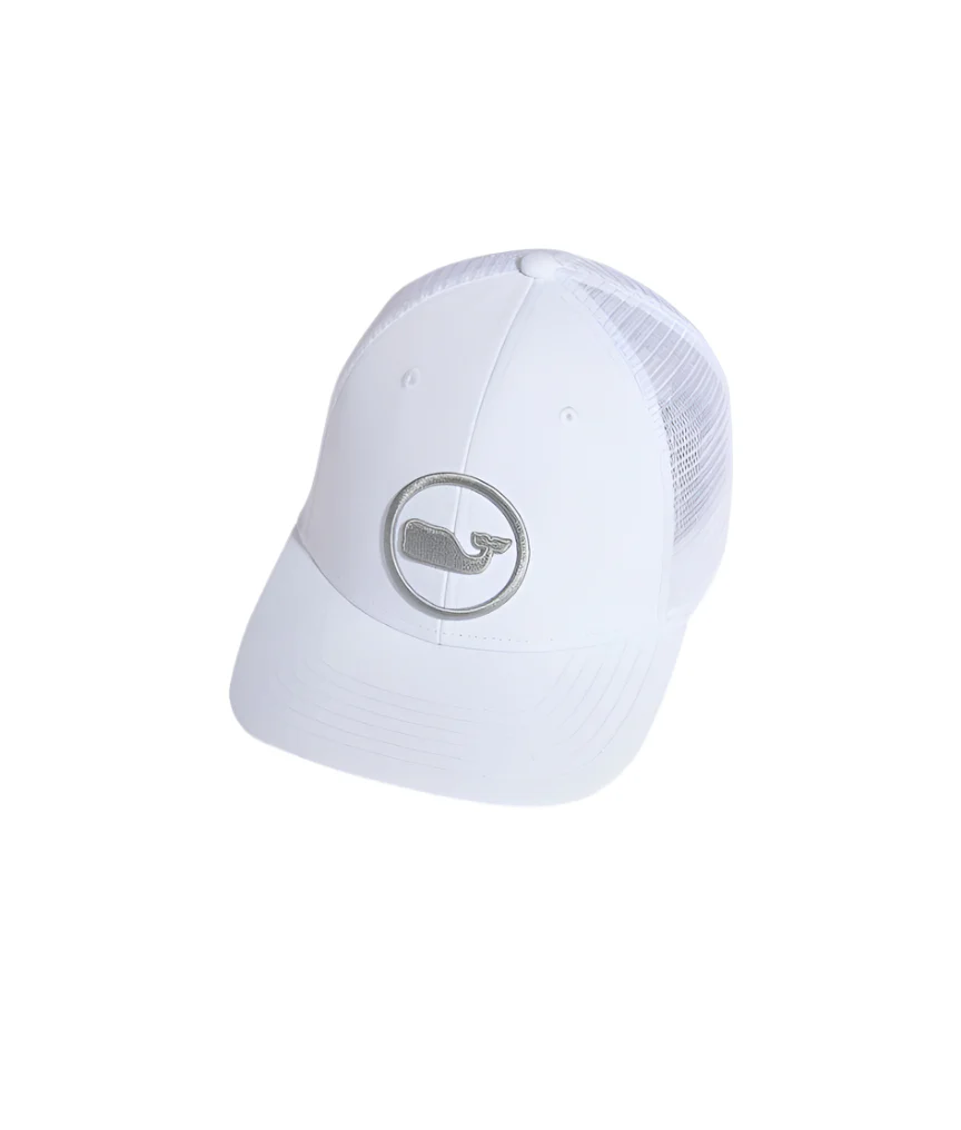 Vineyard Vines Whale Dot Performance Trucker Hat - Image 9