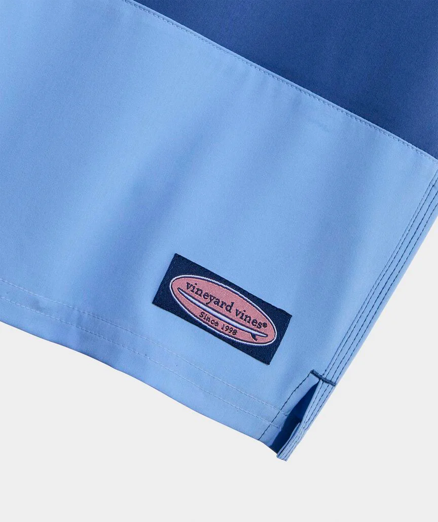 Vineyard Vines Mens 7" Colorblock Chappy Swim Trunks - Image 3