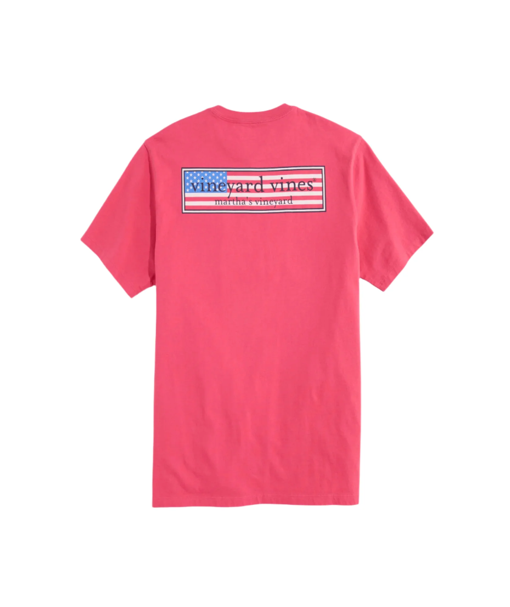 Vineyard Vines Mens Classic USA Logo Short Sleeve T-Shirt - Image 2
