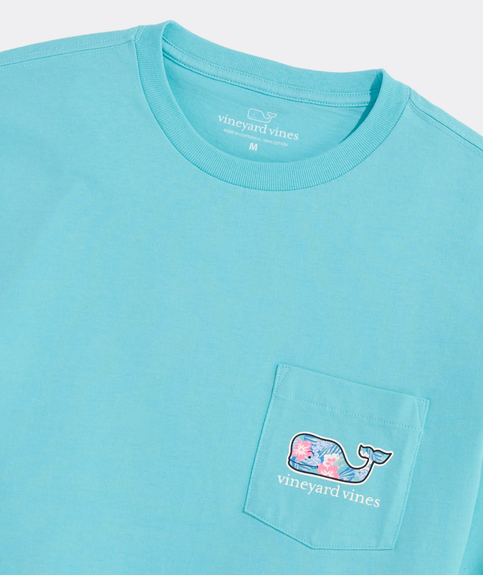 Vineyard Vines Mens Chappy Floral Whale Short Sleeve T-Shirt - Image 3