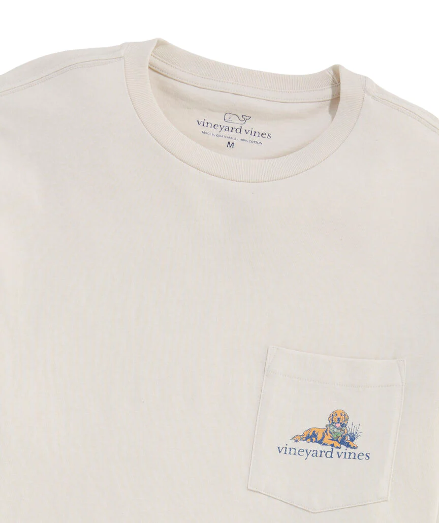 Vineyard Vines Mens Camo Cooler Dog Pocket Long Sleeve T-Shirt - Image 4