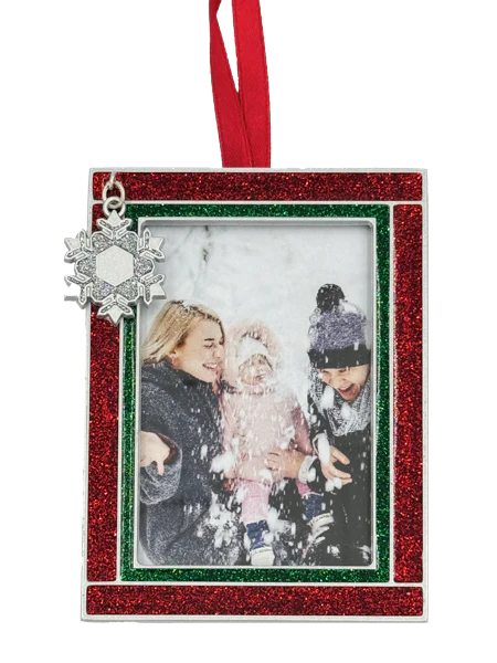 Ganz Snowflake Ornament Frame