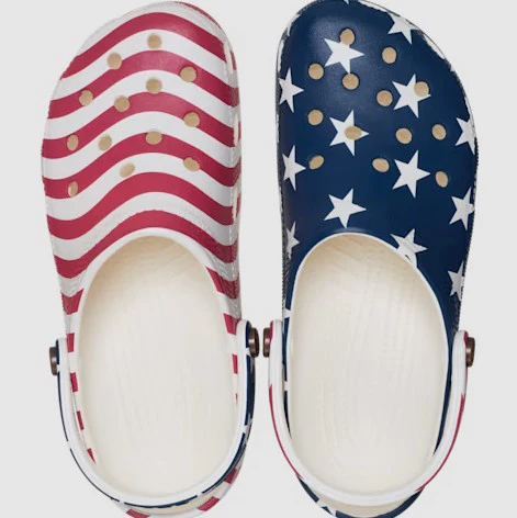 Crocs Classic American Flag Clog - Image 3