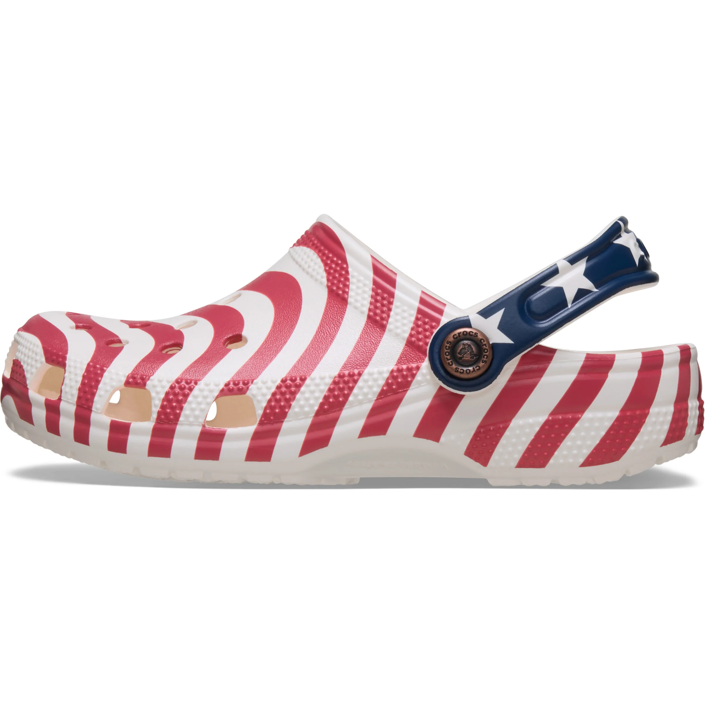 Crocs Kids Classic American Flag Clogs - Image 2