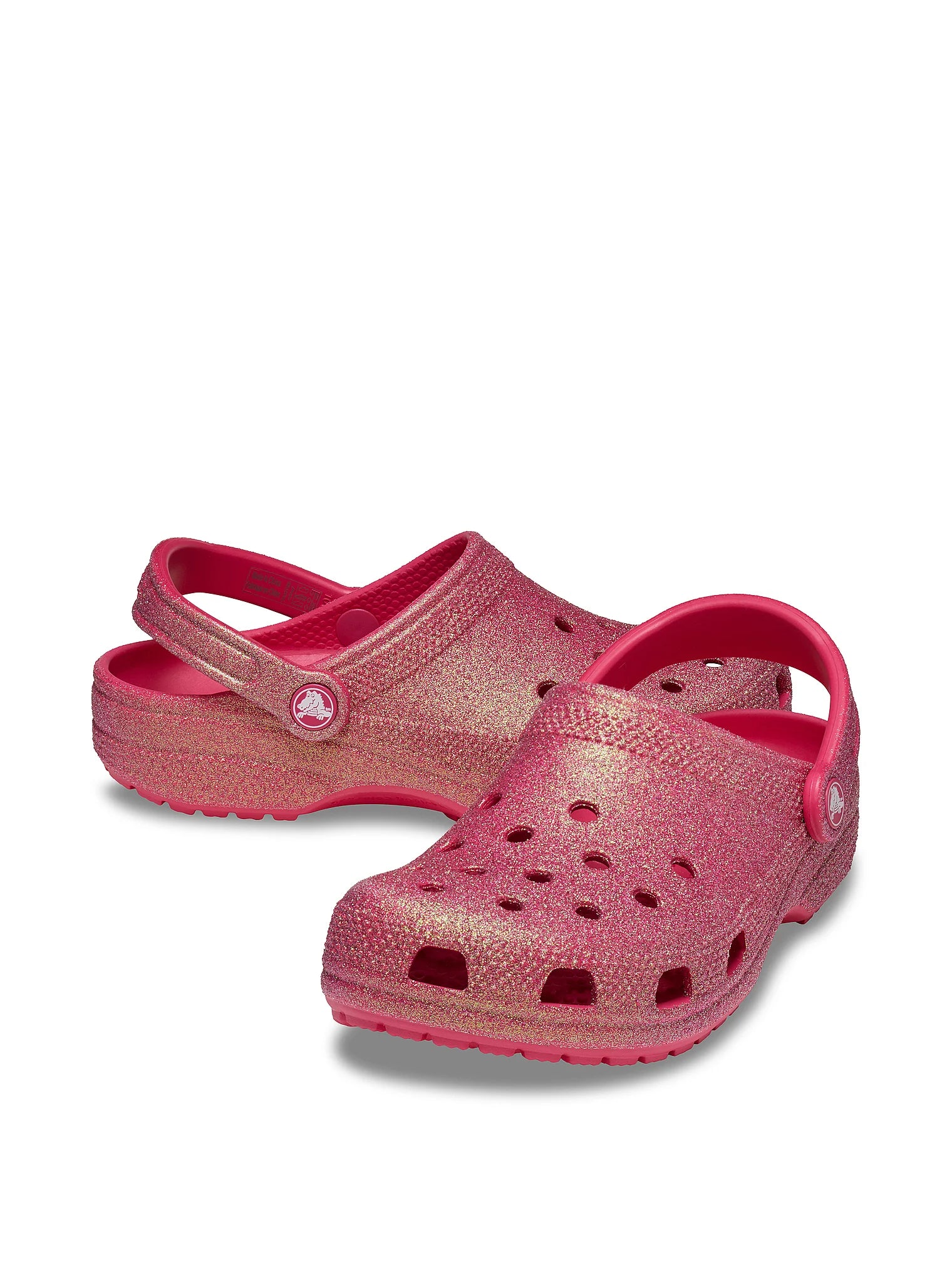 Crocs Classic Iridescent Glitter Clogs - Image 3
