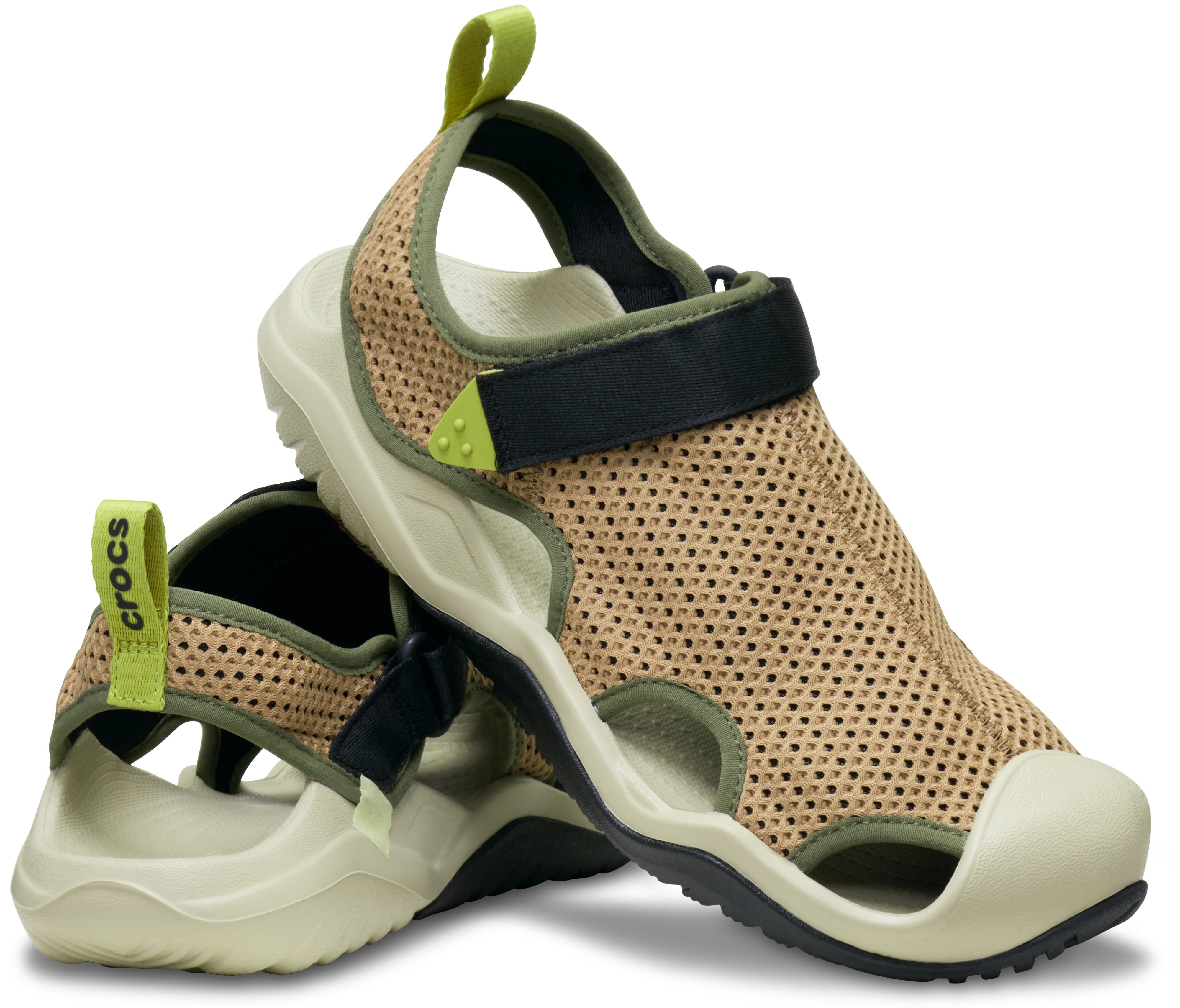 Crocs Mens Swiftwater Mesh Deck Sandals - Image 4