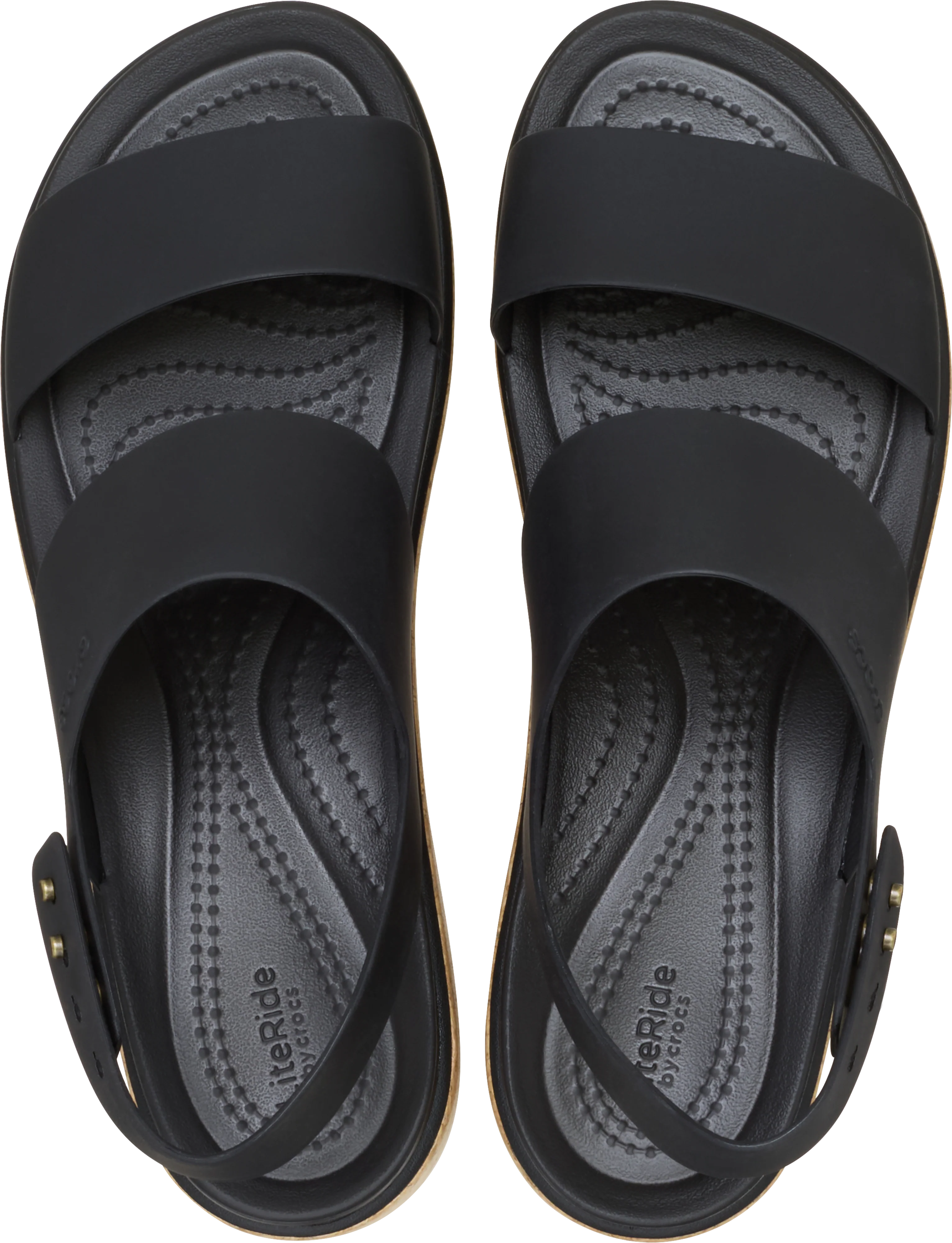 Crocs Womens Brooklyn Cork Wedge Sandals - Image 4