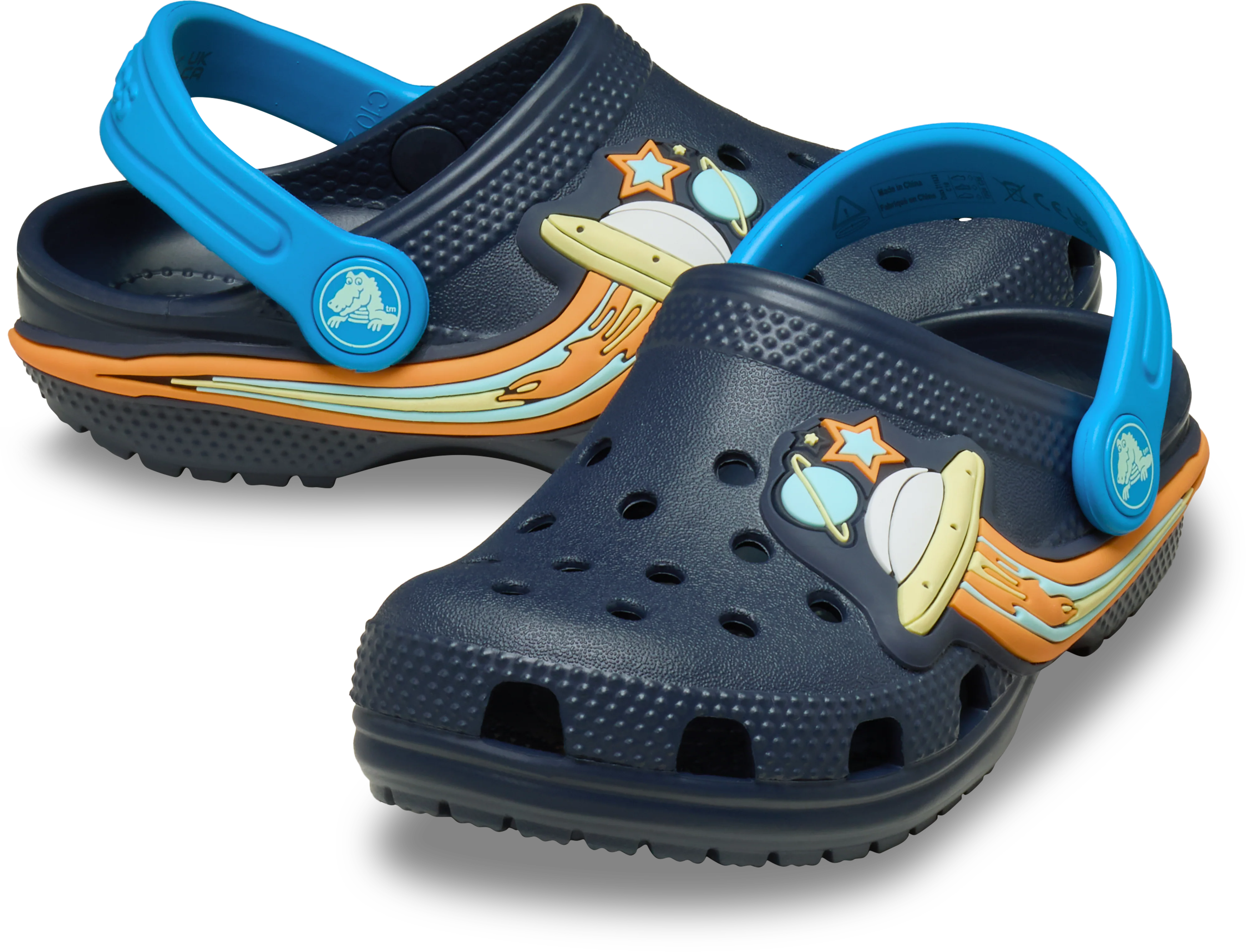 Crocs Toddler Classic Fun Lab UFO Clogs - Image 3