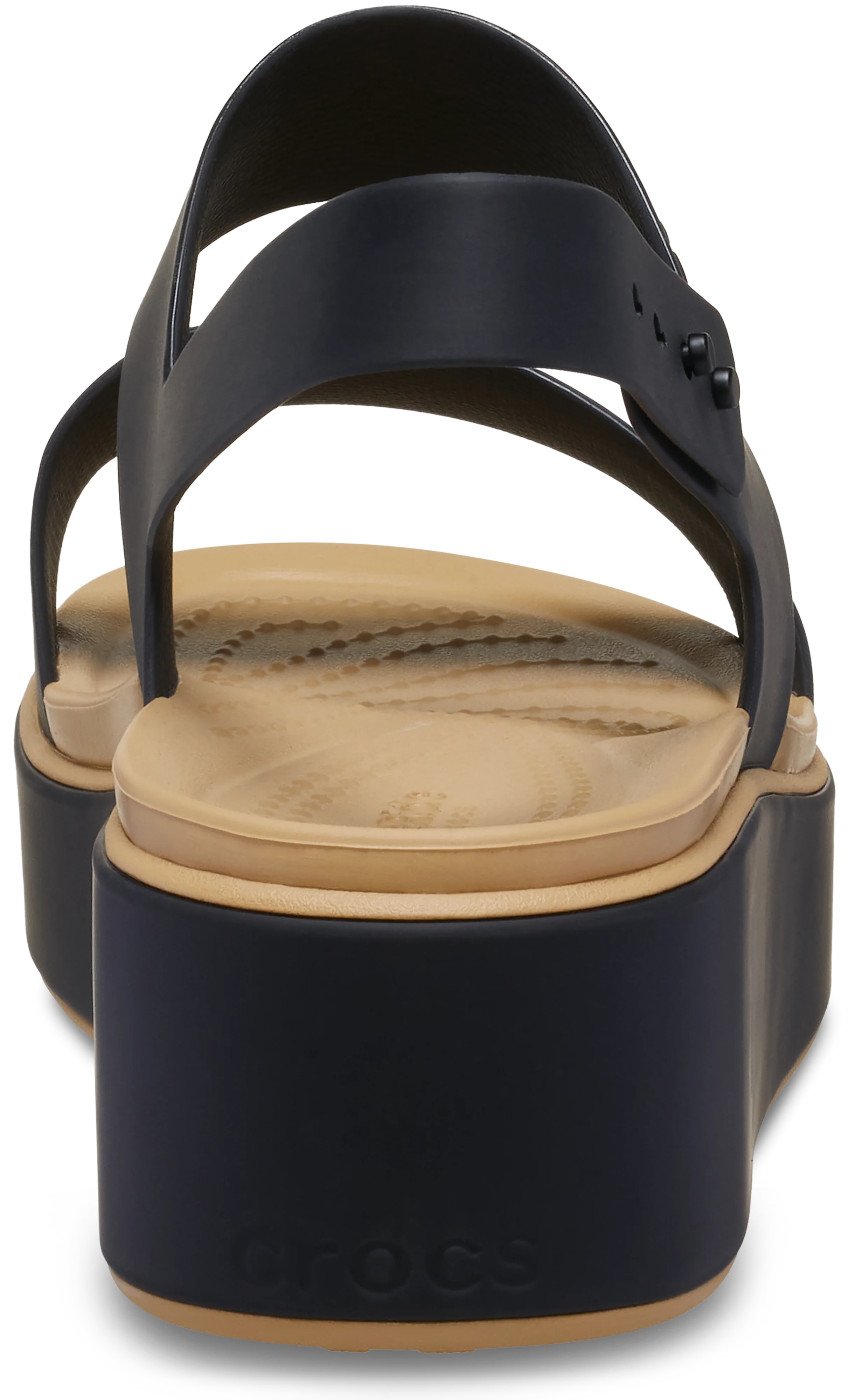 Crocs Womens Brooklyn Low Wedge Matte Wrap Sandals - Image 5
