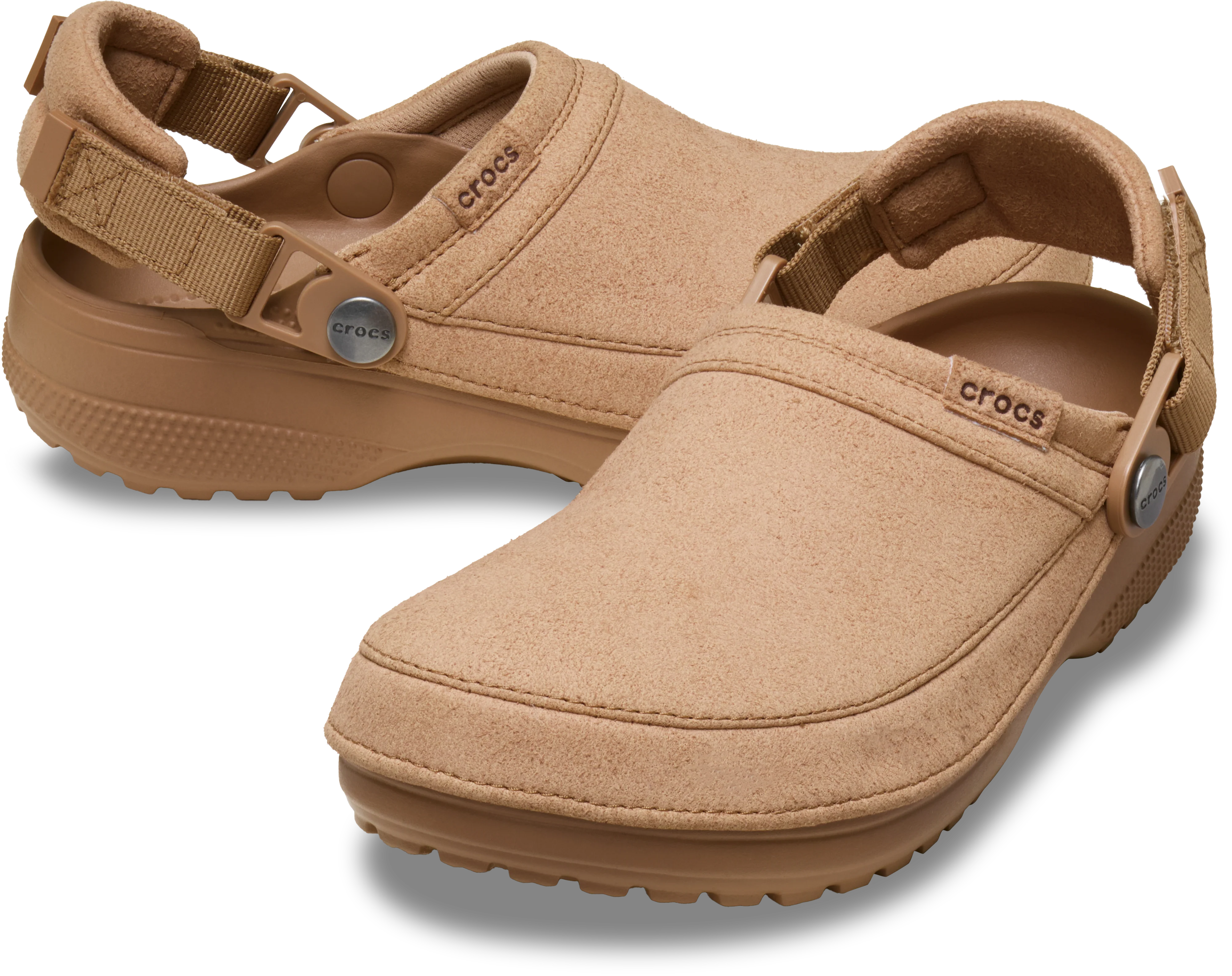 Crocs Classic Crafted Vegan Suede Clogs - Image 4