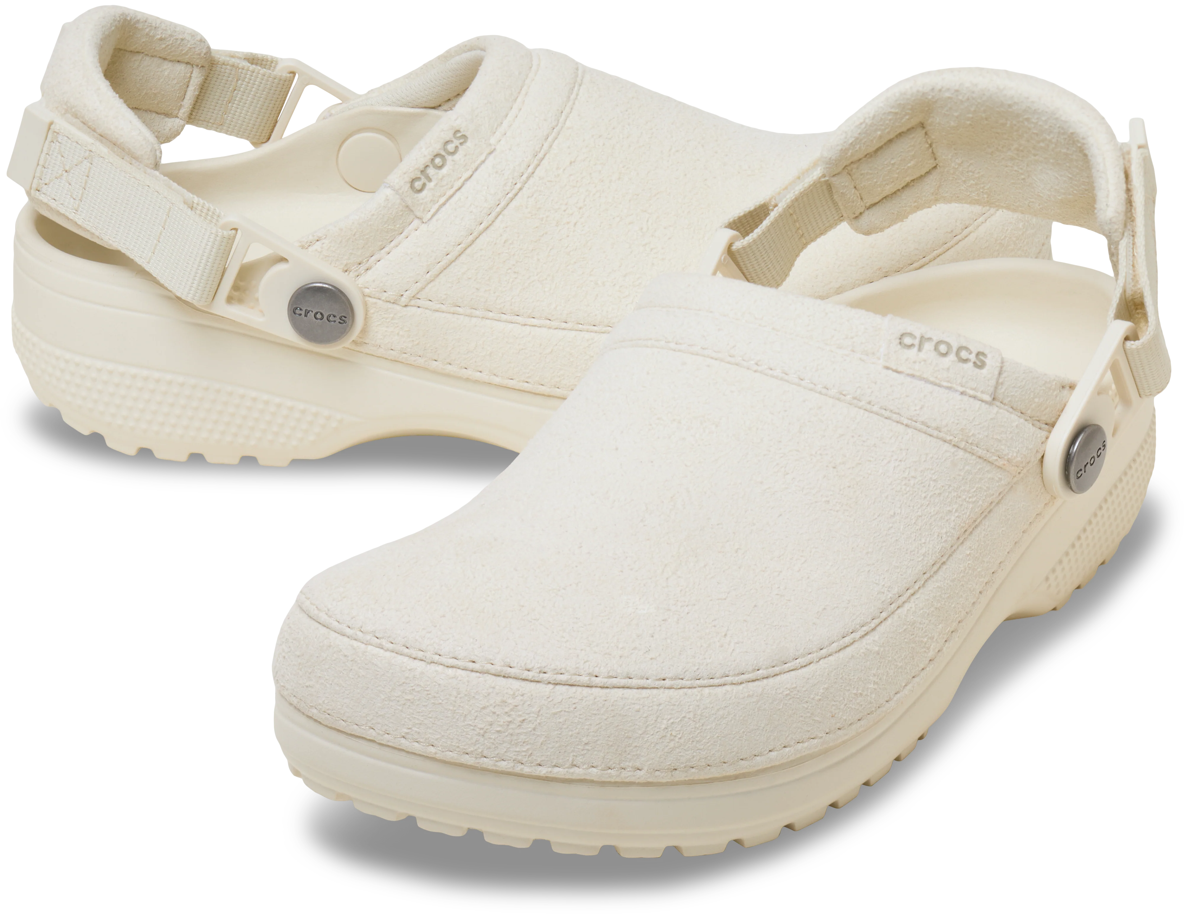 Crocs Classic Crafted Vegan Suede Clogs - Image 3