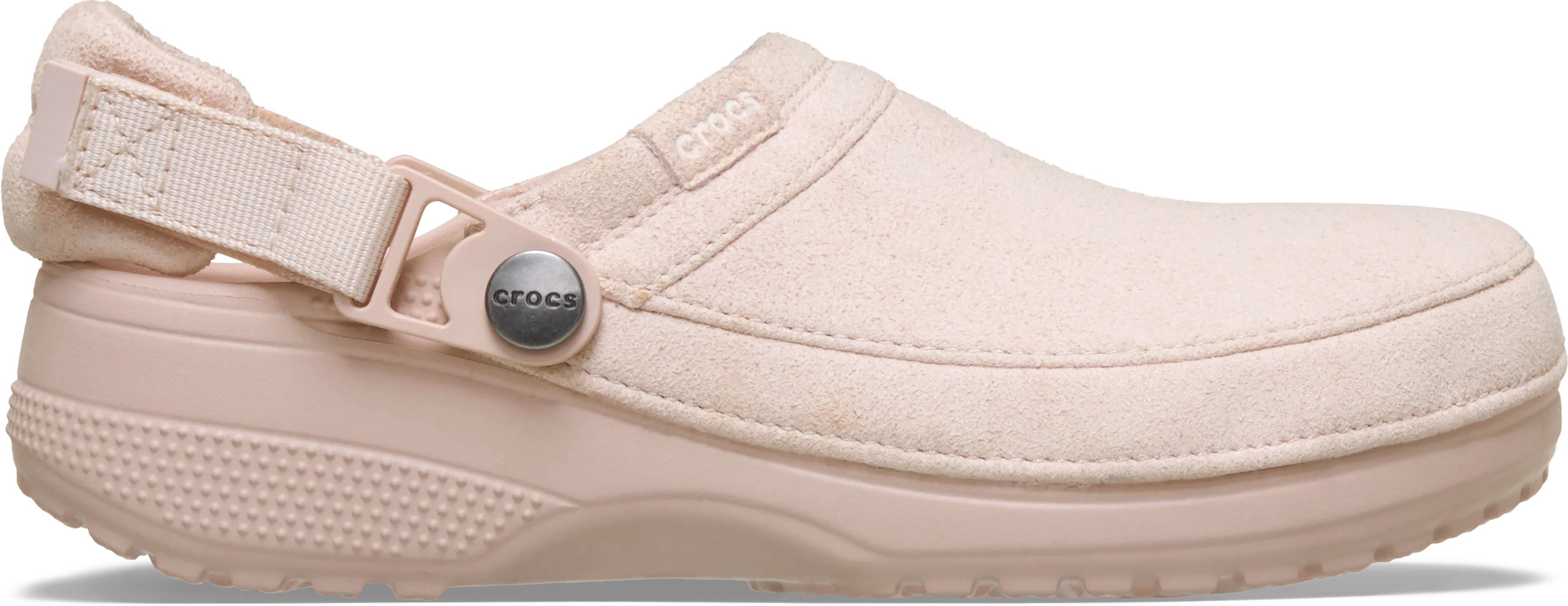 Crocs Classic Crafted Vegan Suede Clogs
