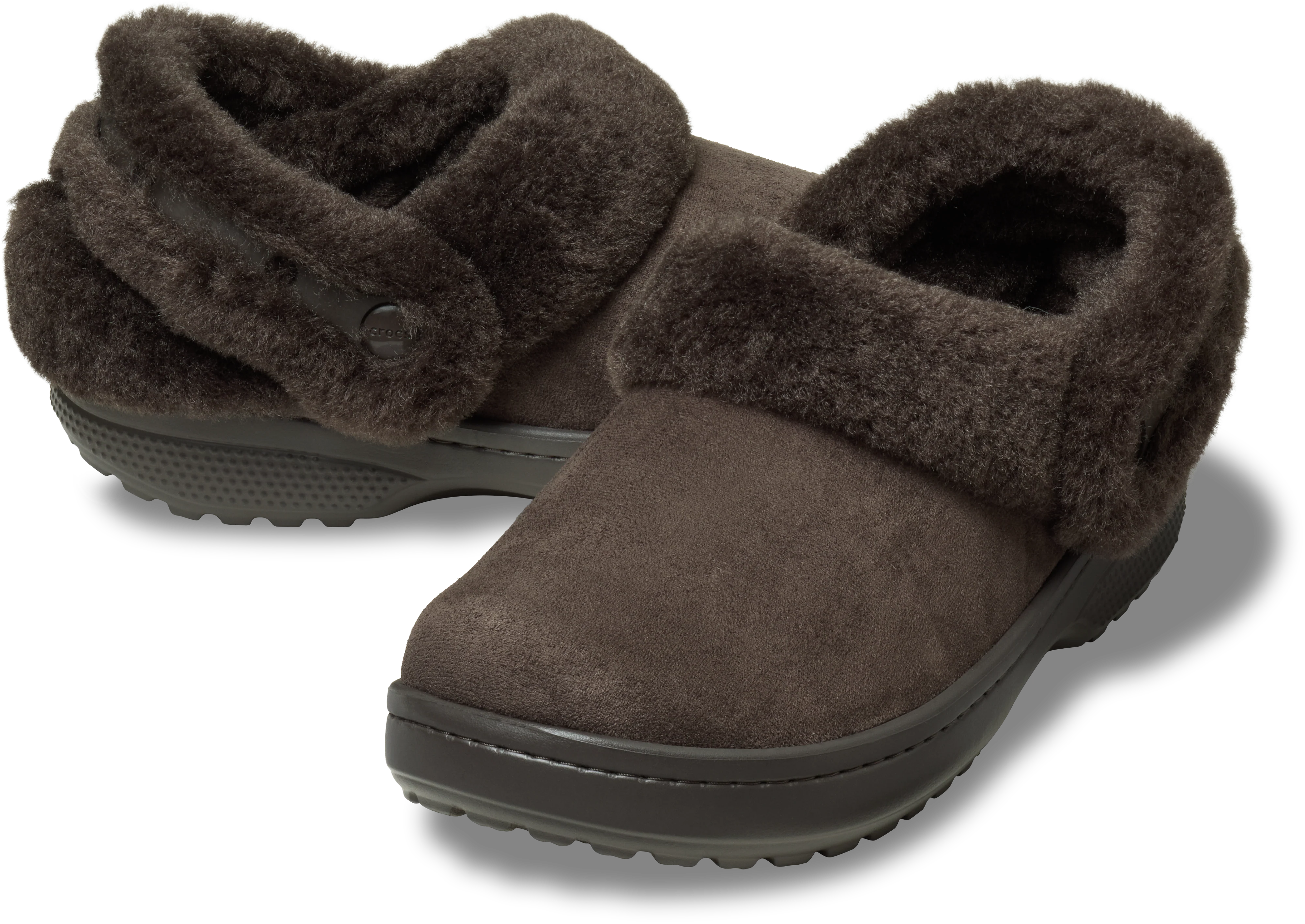 Crocs Classic Unfurgettable Vegan Suede Clogs - Image 3