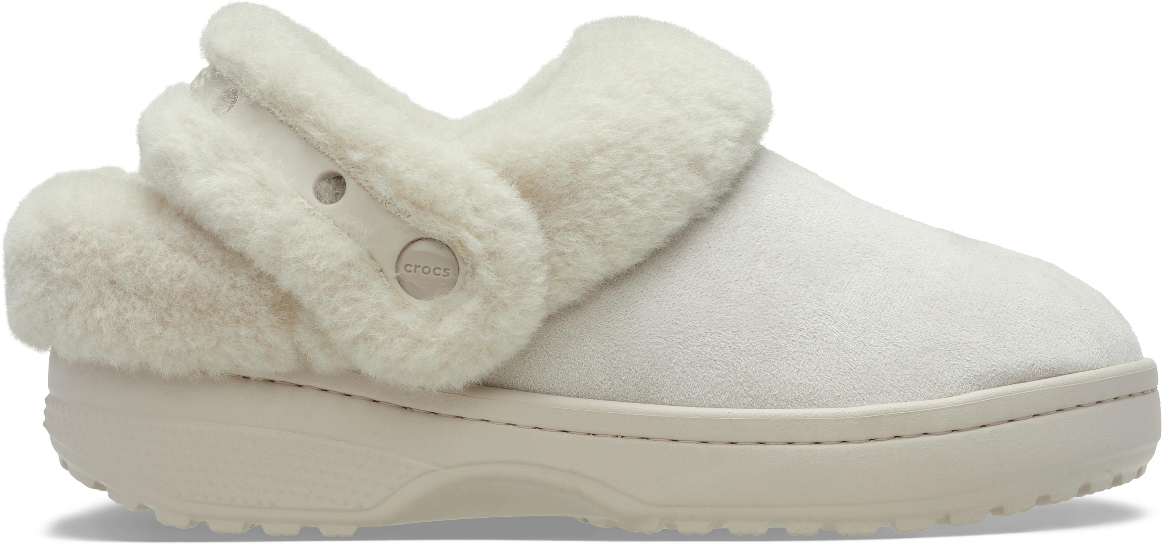 Crocs Classic Unfurgettable Vegan Suede Clogs