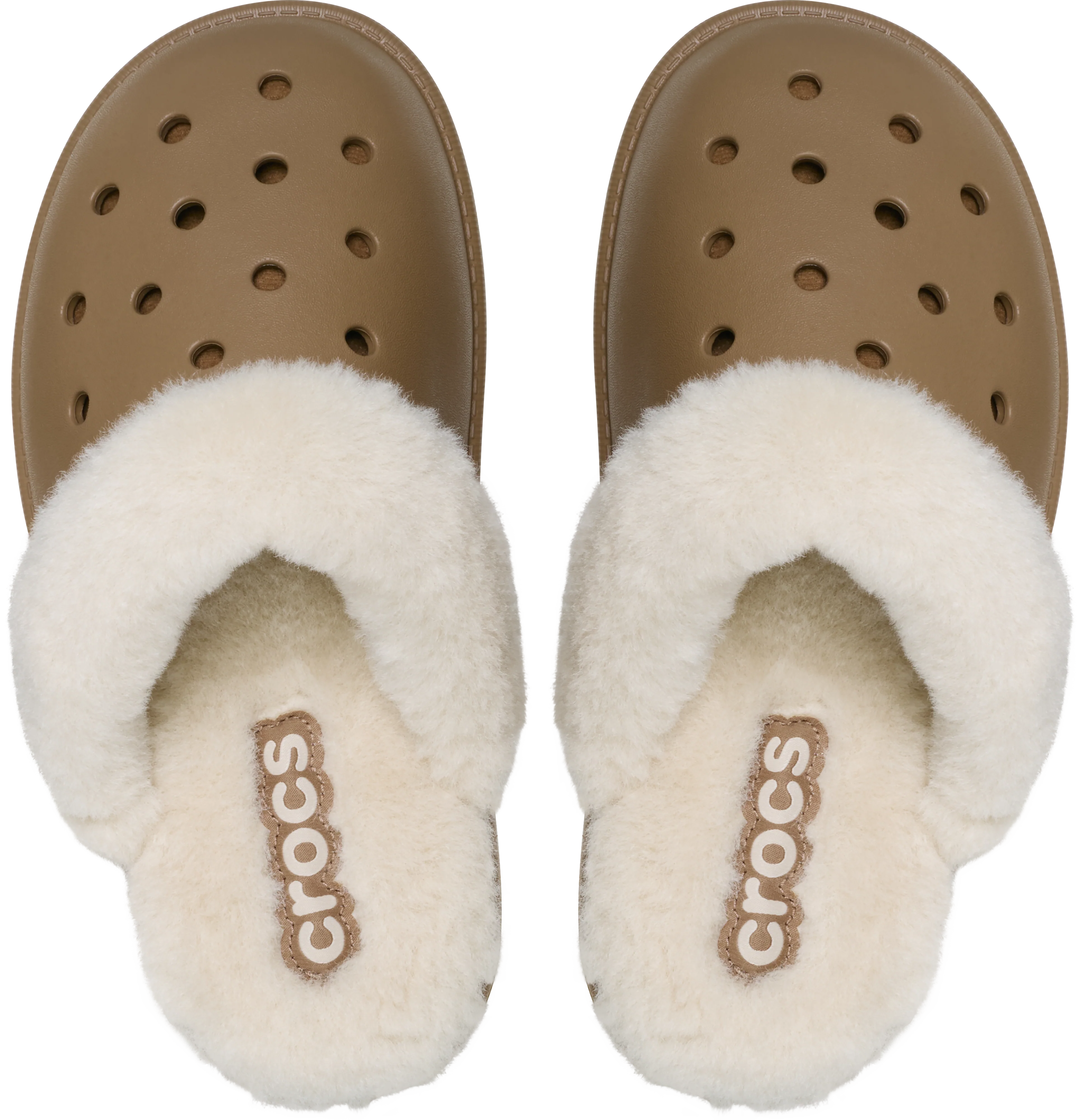 Crocs Classic Fuzz Scuff Clogs - Image 6