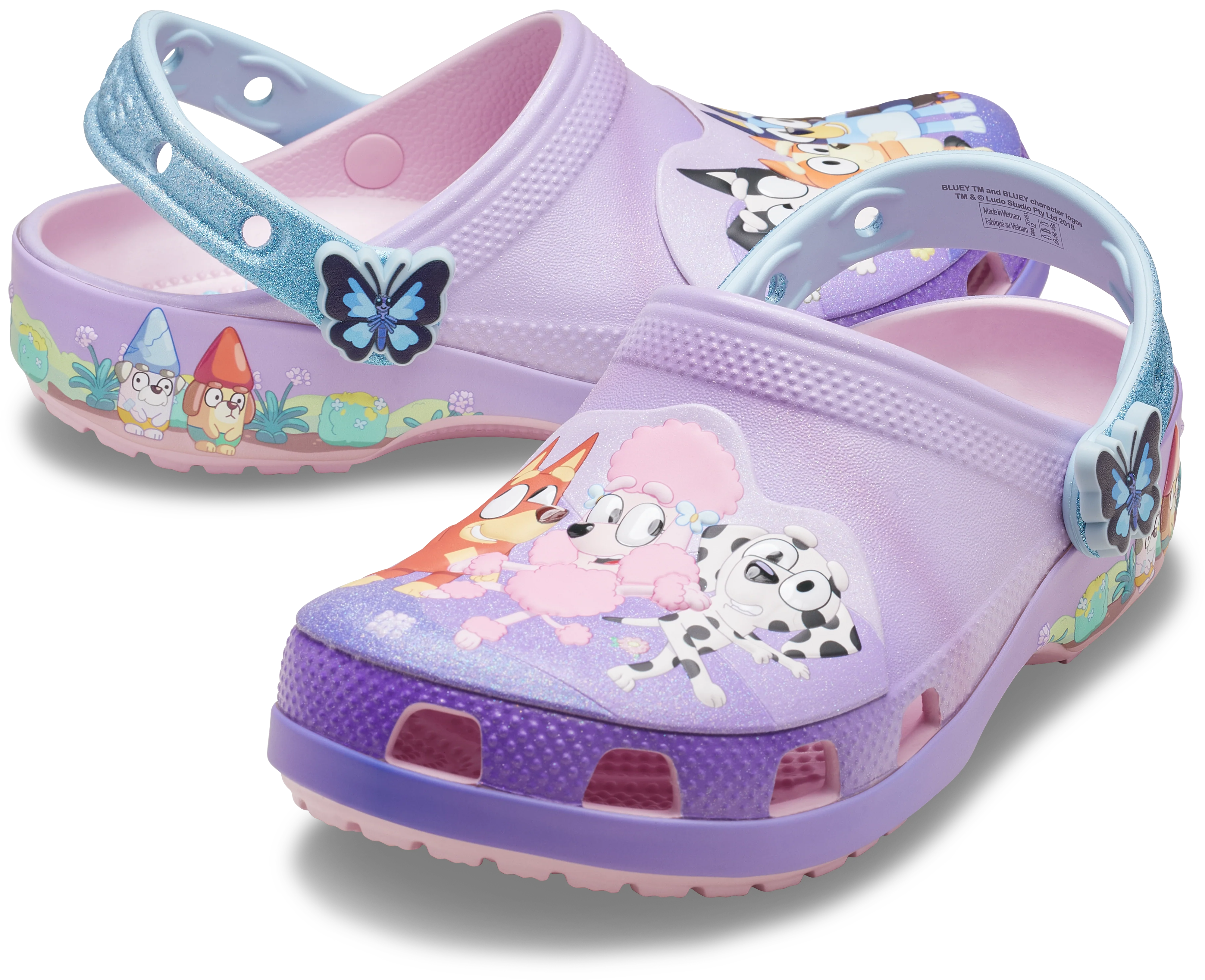 Crocs Toddler Bluey Friends Forever Classic Clogs - Image 4