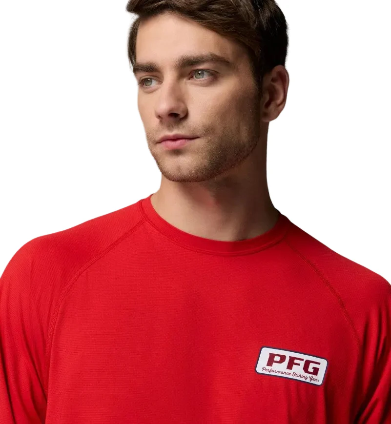 Columbia Men's PFG Solar Stream II Graphic Long Sleeve Shirt - Image 2