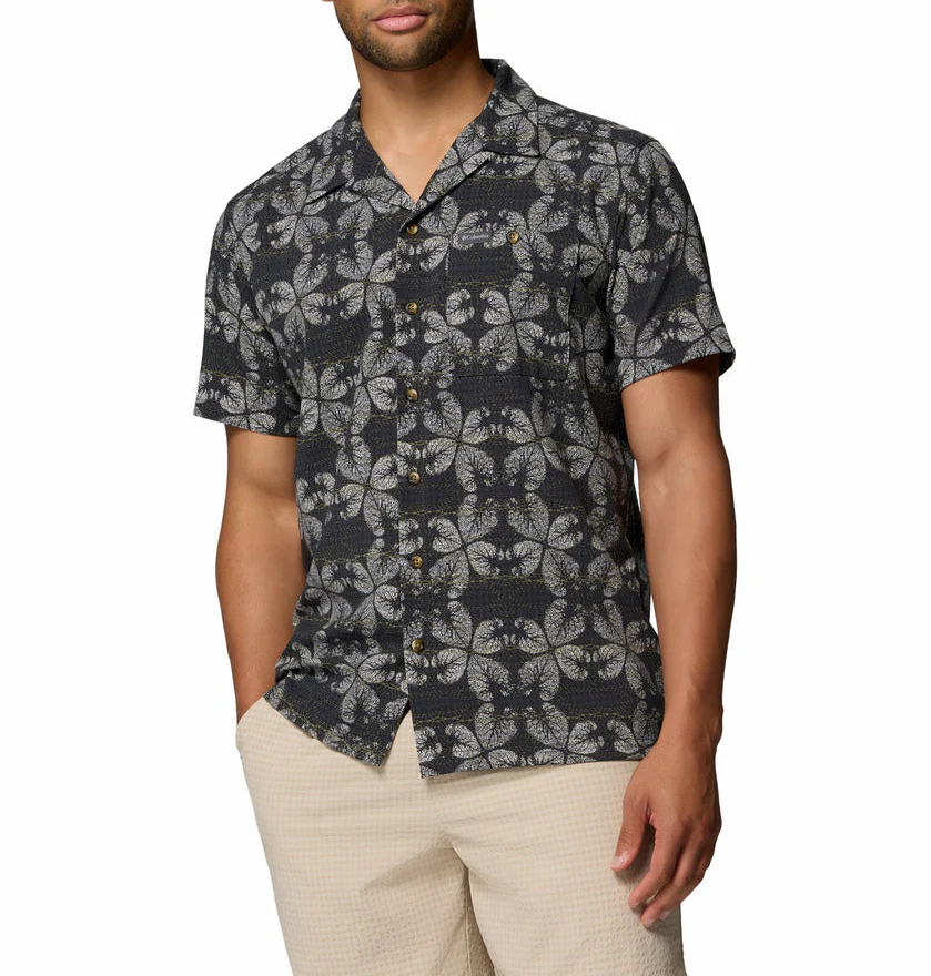 Columbia Mens Utilizer Print Camp Short Sleeve Shirt - Image 2