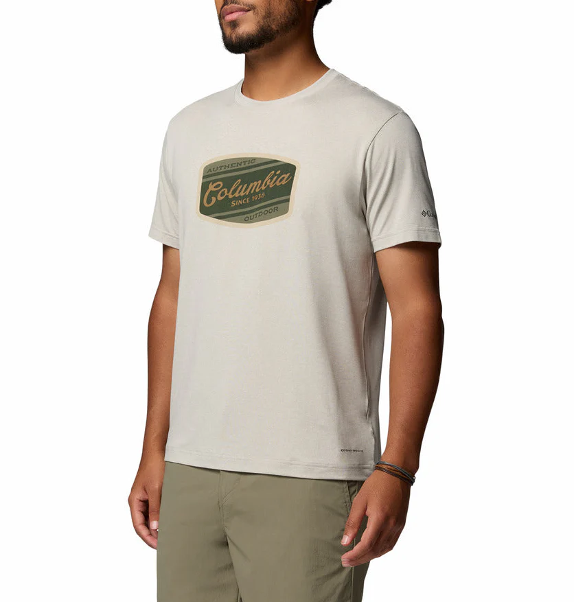 Columbia Mens Parsons Point Graphic Short Sleeve T-Shirt - Image 3