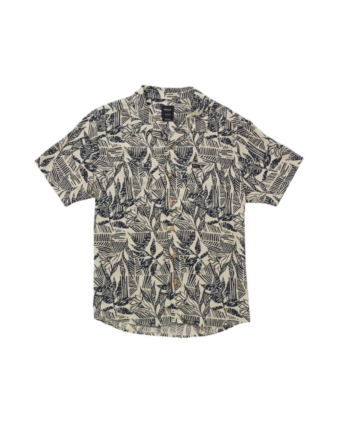 RVCA Mens After Hours Short Sleeve Shirt