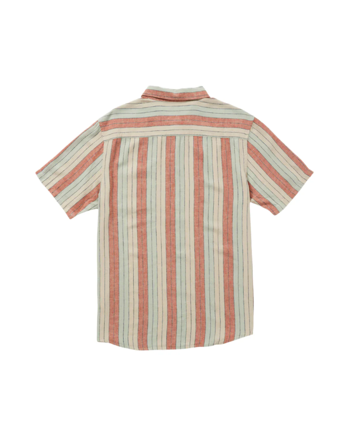 RVCA Mens Alvarado Stripe Short Sleeve Shirt - Image 2
