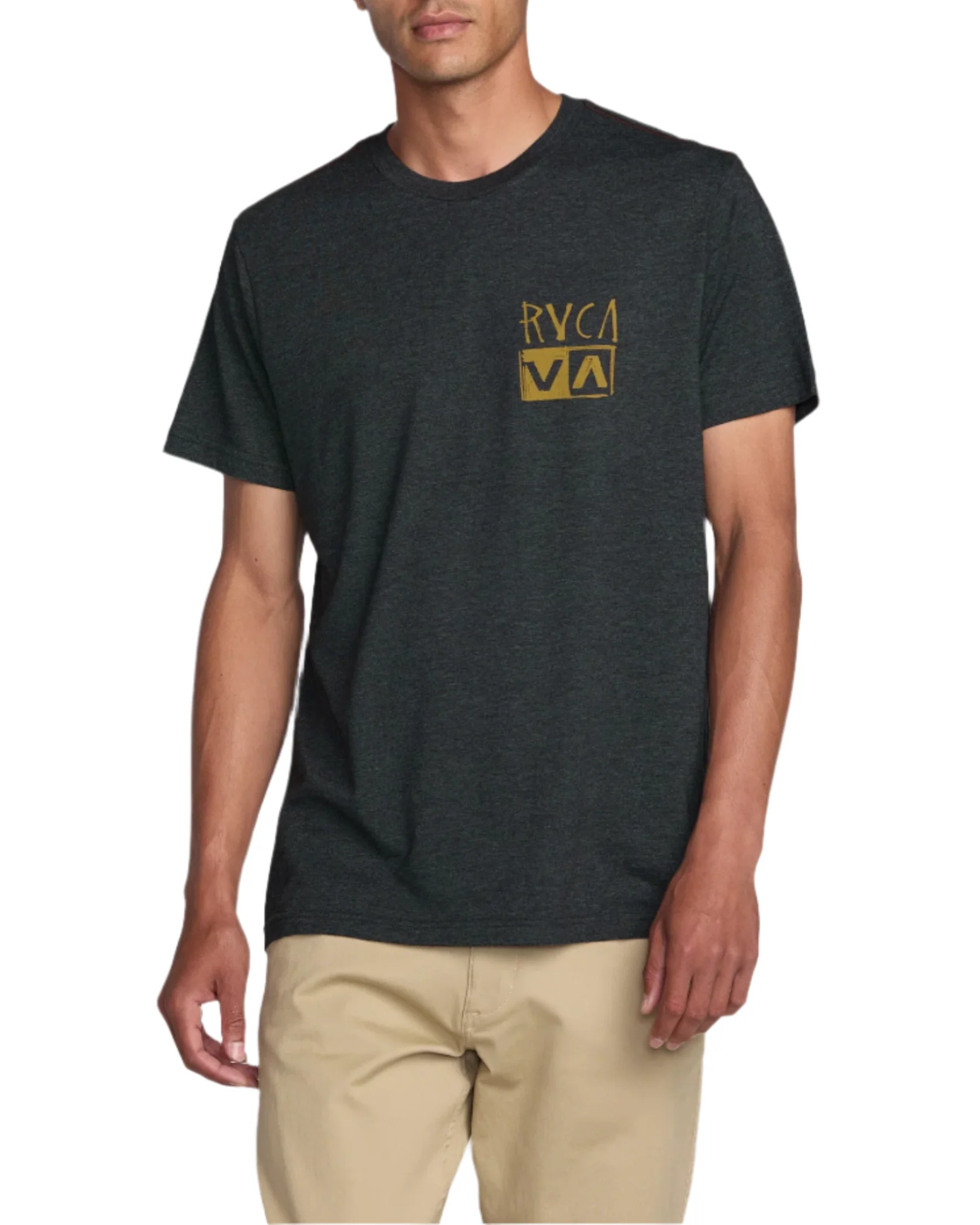 RVCA Mens Horton Panther Short Sleeve T-Shirt - Image 4