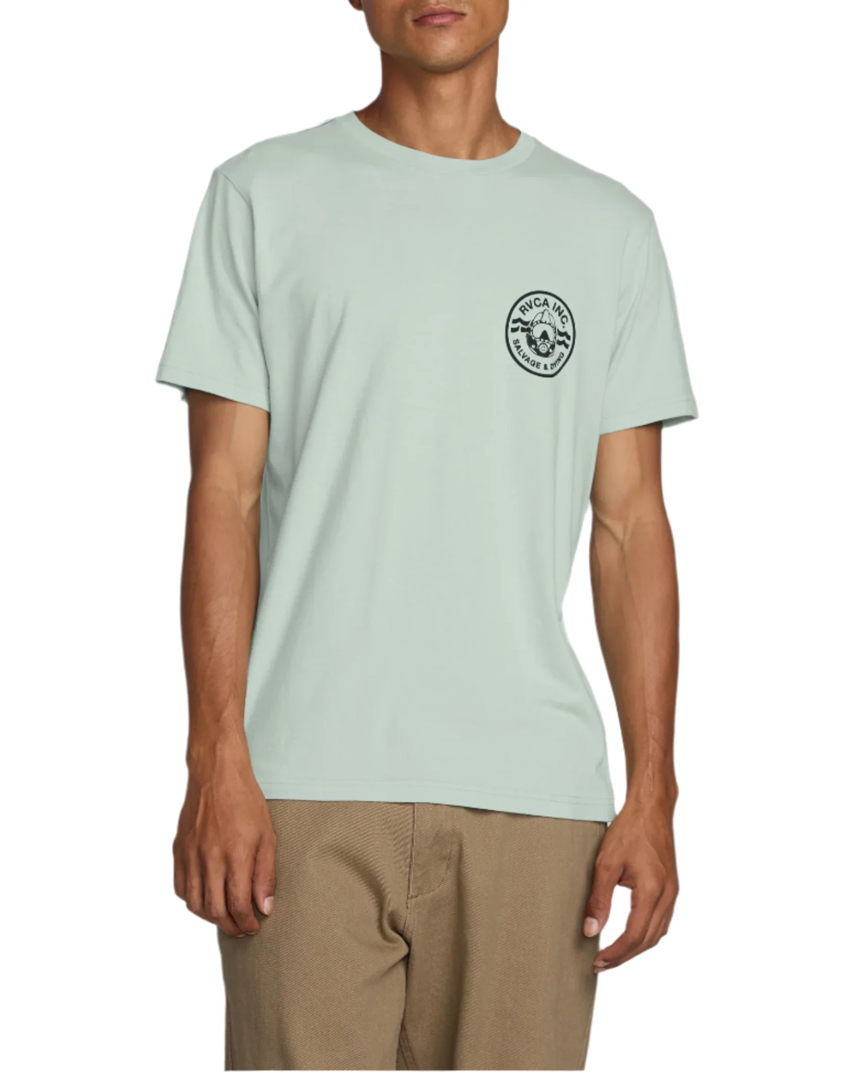 RVCA Mens Salvage Short Sleeve T-Shirt - Image 4