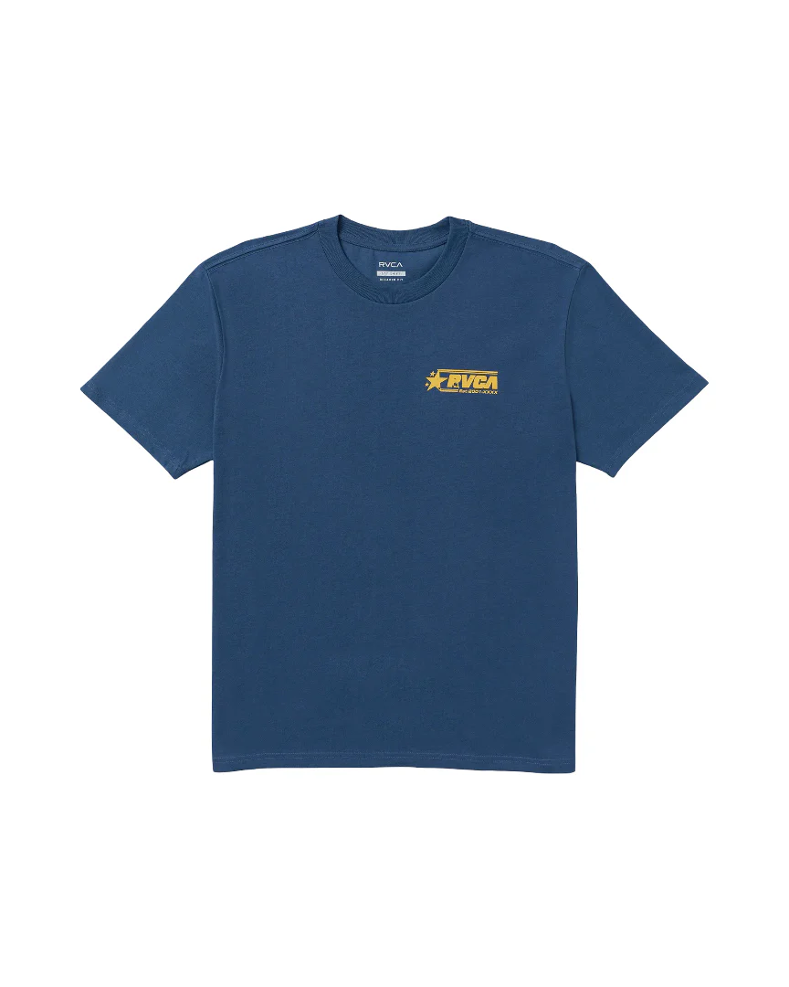 RVCA Mens Spangled Short Sleeve T-Shirt