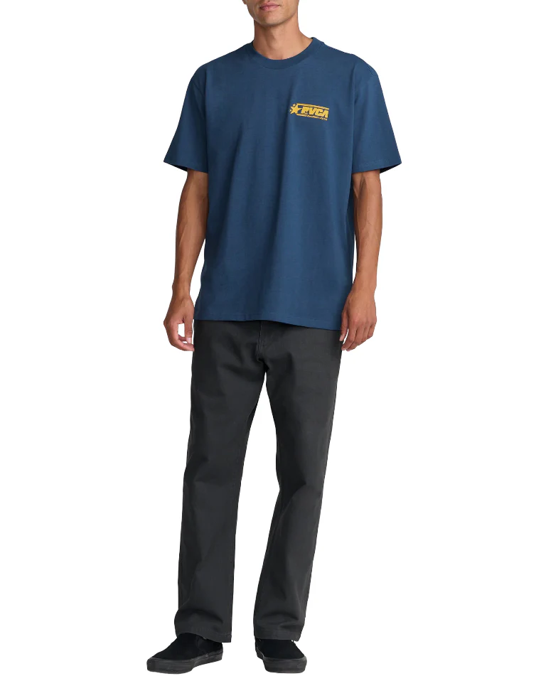 RVCA Mens Spangled Short Sleeve T-Shirt - Image 5