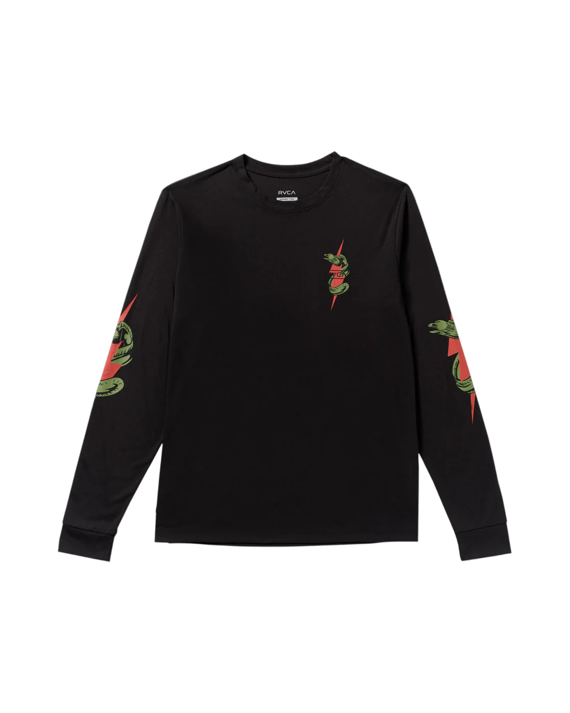 RVCA Mens Shock Squad Long Sleeve T-Shirt
