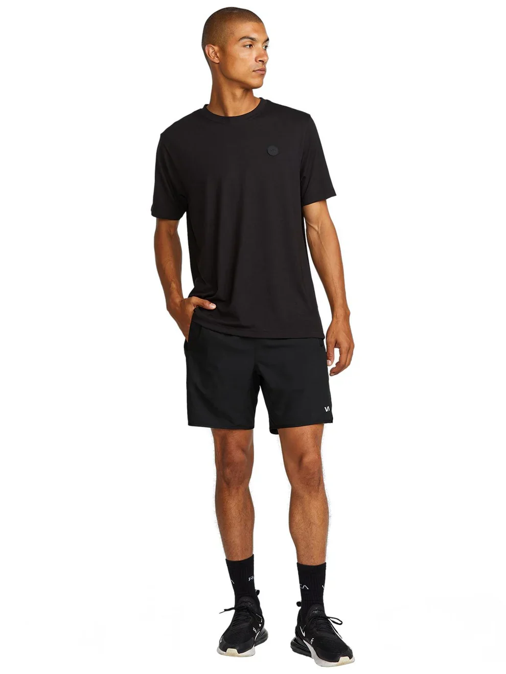 RVCA Mens Active VA Icon Performance Short Sleeve T-Shirt - Image 3