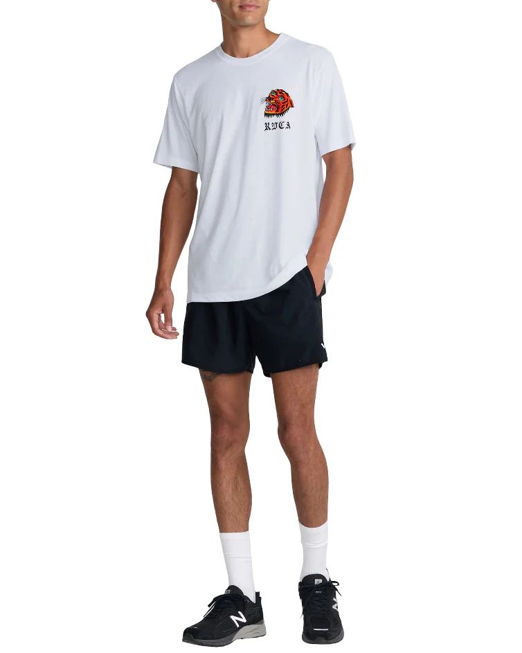 RVCA Mens Kaleb Tiger Short Sleeve T-Shirt - Image 5