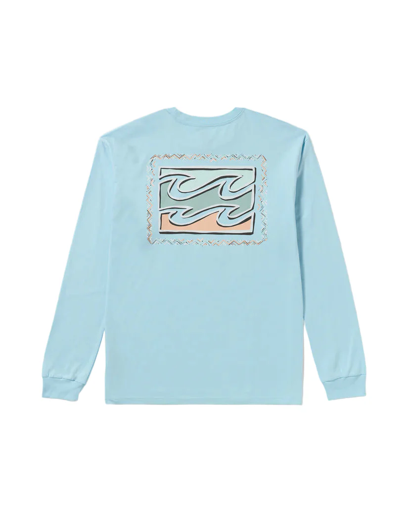 Billabong Men's Crayon Wave Regular Long Sleeve T-Shirt - Image 2
