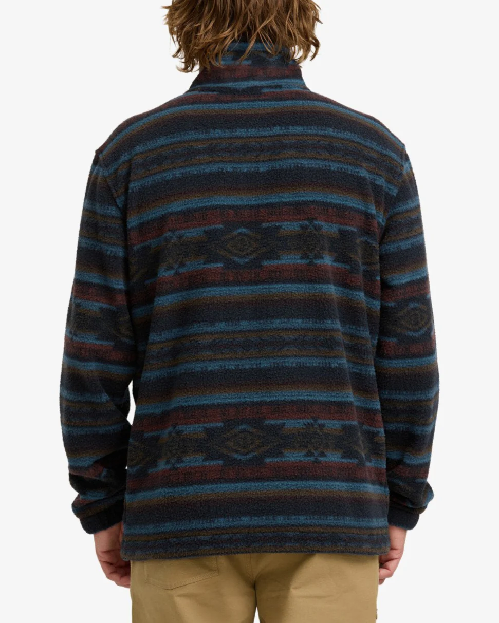 Billabong Mens Boundary Mock 1/4 Zip Sweatshirt - Image 2