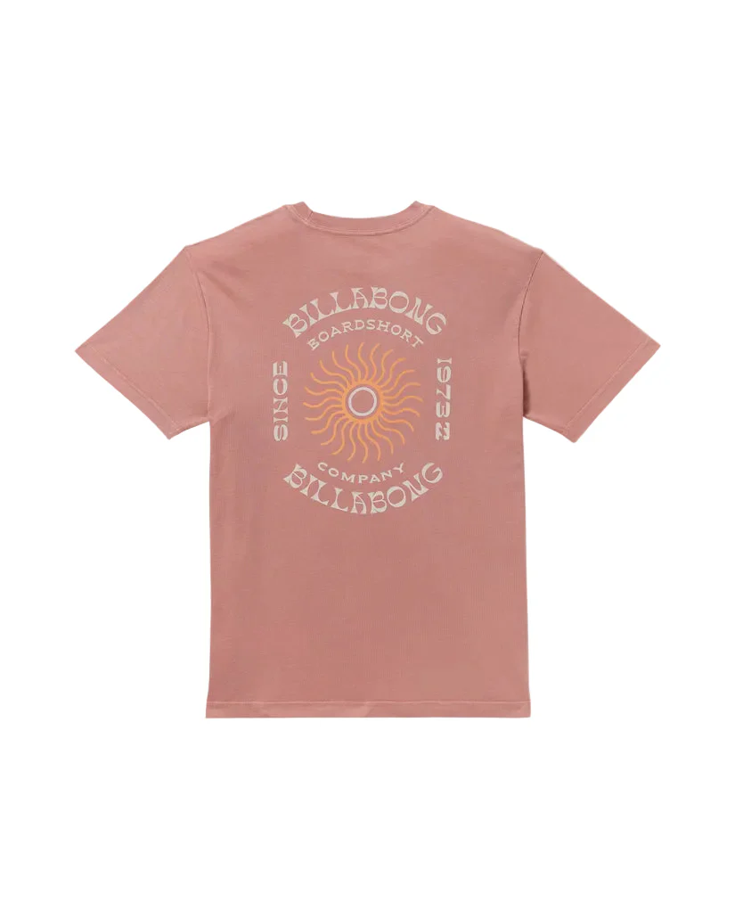 Billabong Mens Sunrise Premium Wave Wash Short Sleeve T-Shirt - Image 2