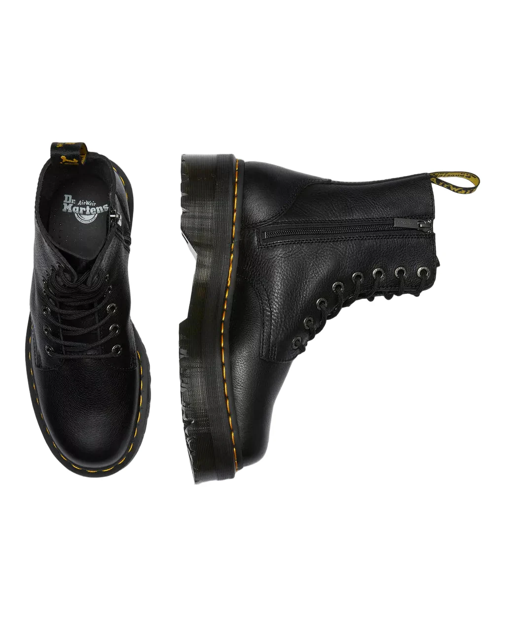 Dr. Martens Jadon III Pisa Leather Platform Boots - Image 5