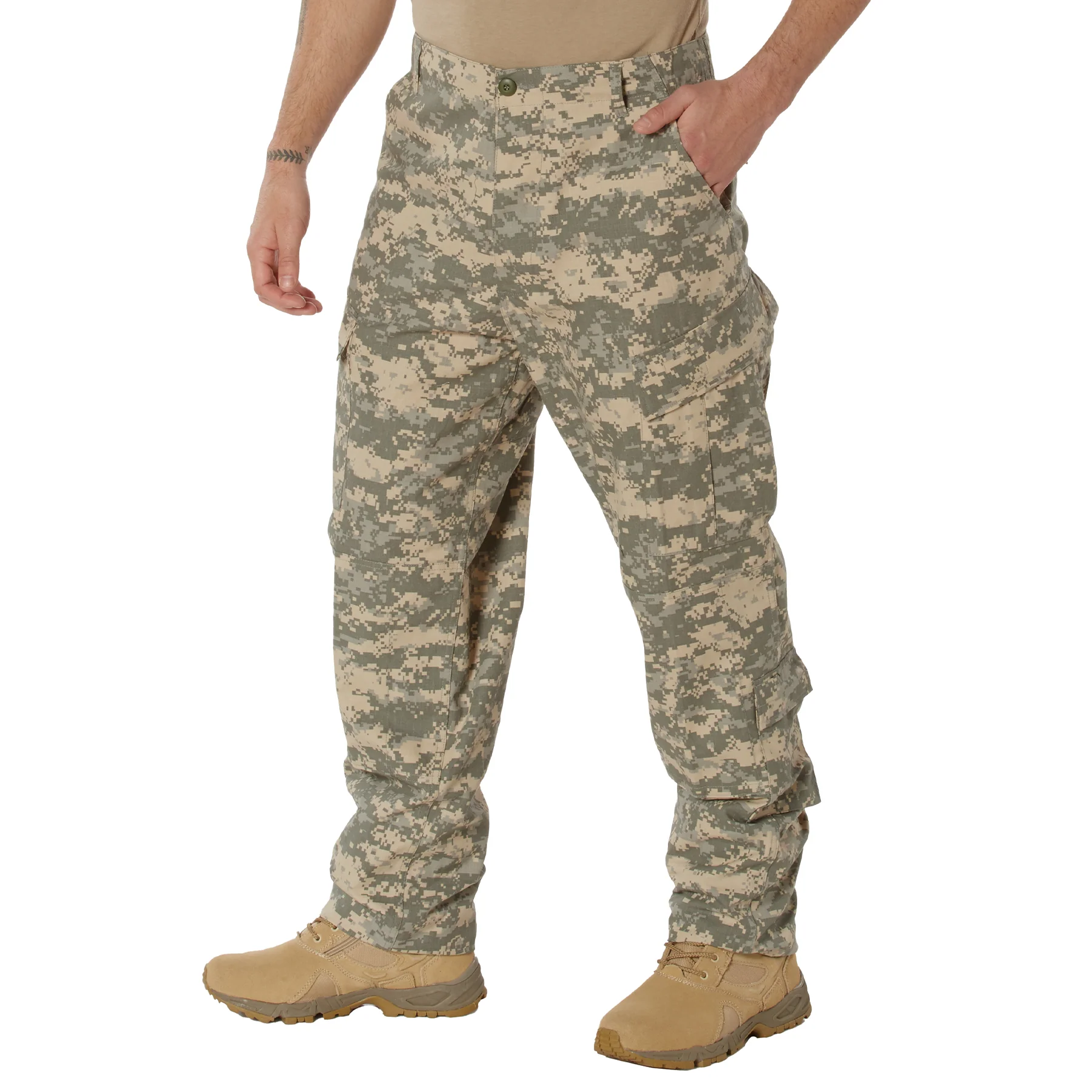 Rothco Men's ACU Digital Camo Combat Uniform Pants - 2XL - Image 2