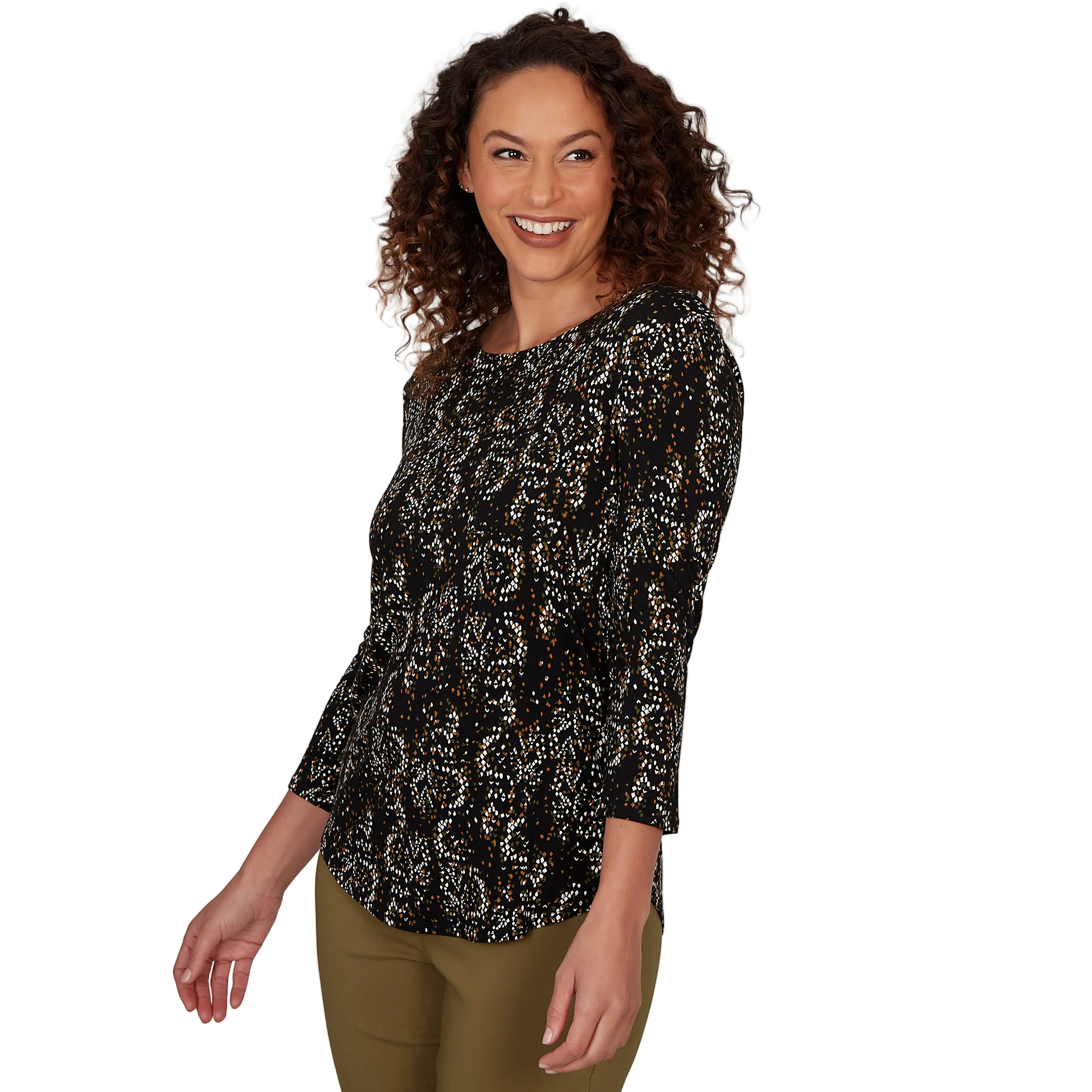 Emaline Women's Galaxia 3/4 Sleeve Top - Image 3