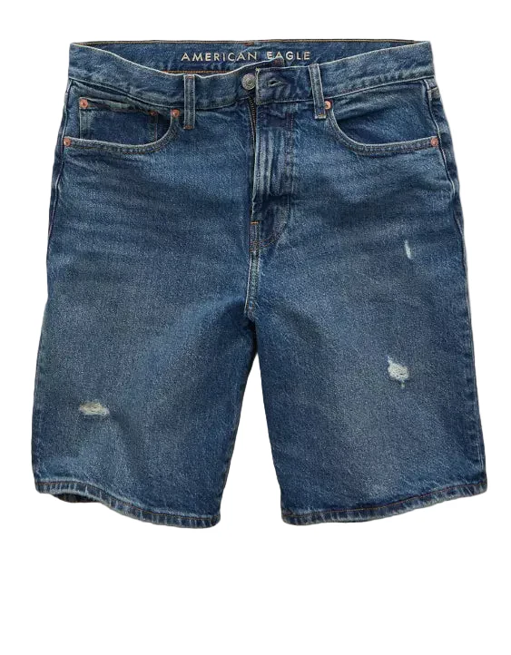 American Eagle Mens AE Loose Jean Shorts