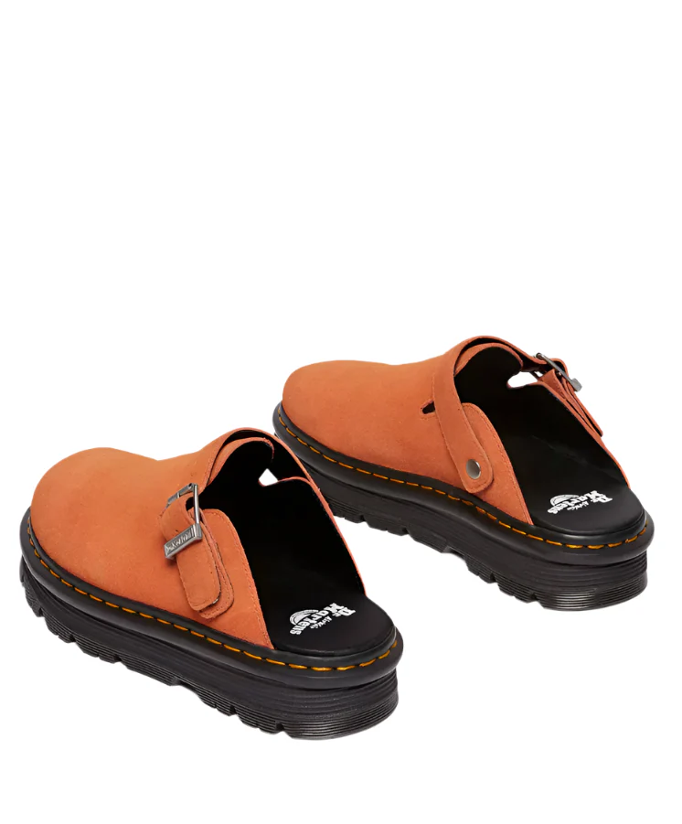 Dr. Martens Zebzag Suede Casual Slingback Platform Mules - Image 5