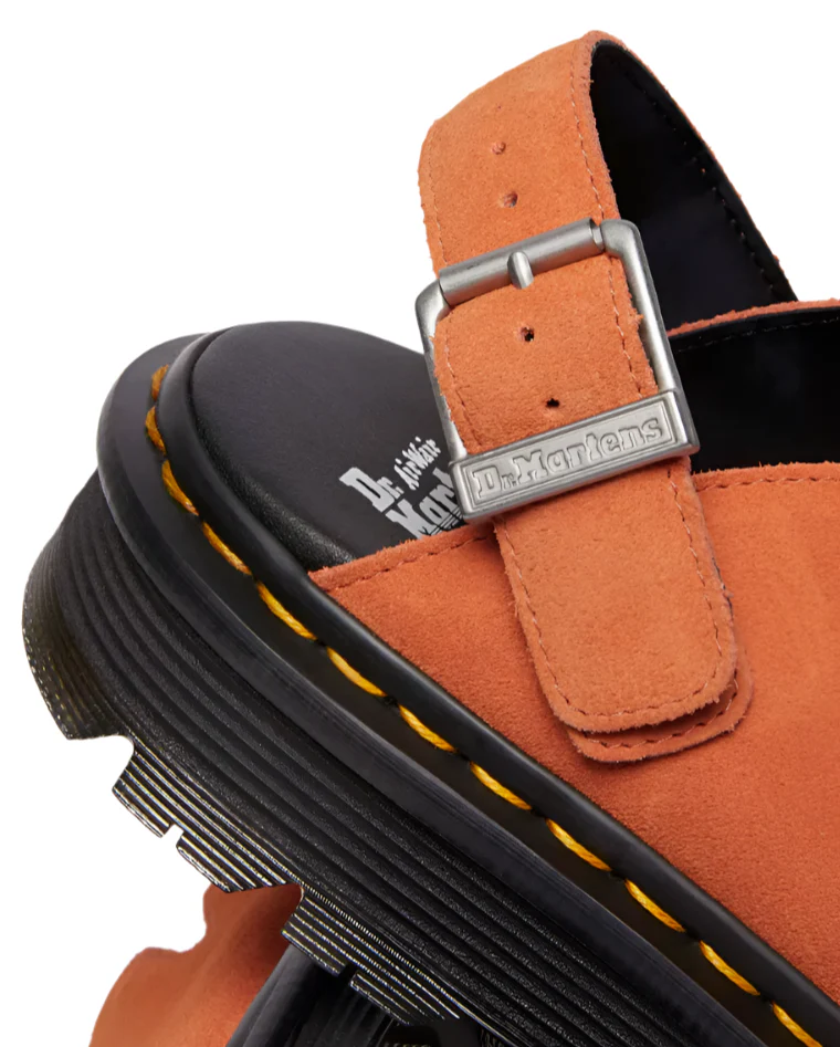 Dr. Martens Zebzag Suede Casual Slingback Platform Mules - Image 6