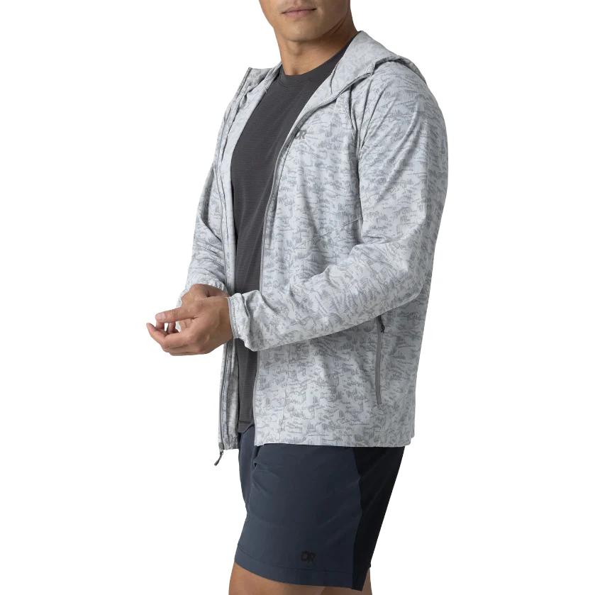 Outdoor Research Mens Astroman Sun Full Zip Hoodie Sweatshirt - Image 4